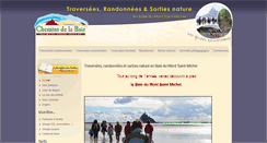 Desktop Screenshot of cheminsdelabaie.com